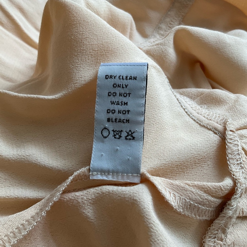 Christy Dawn Quinn Dress Size XS Butterscotch Peach Pink Ruffle - Picture 5 of 16
